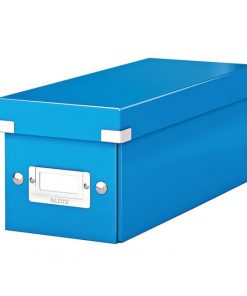 Krabica na CD Click & Store modrá