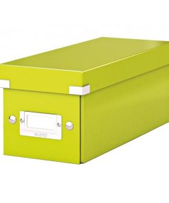 Krabica na CD Click & Store zelená