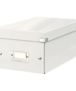 Krabica na DVD Click & Store biela