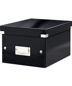 Malá krabica Click & Store čierna
