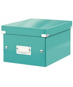 Malá krabica Click & Store ľadovo modrá