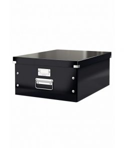 Veľká krabica A3 Click & Store čierna