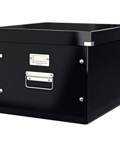 Krabica na závesné obaly Leitz Click & Store čierna