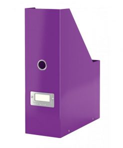 Stojan na časopisy Leitz Click & Store purpurová