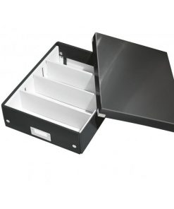 Stredná organizačná krabica Click & Store veľkosť M čierna