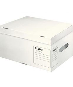 Archívna krabica Leitz Infinity s vekom veľkosť A4 biela 355x190x255 mm