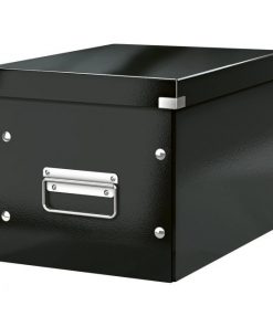 Štvorcová krabica A5 (M) Click & Store čierna