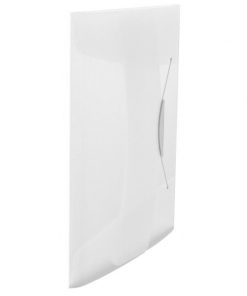 Plastový obal s gumičkou Esselte VIVIDA biely