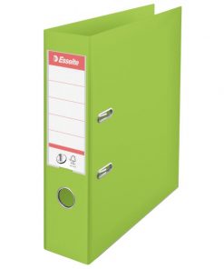 Zakladač pákový Esselte No.1 celoplastový 7,5cm VIVIDA zelený