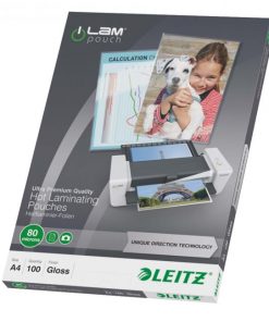 Laminovacie fólie Leitz iLAM UDT A4, 80 mic, 100 ks