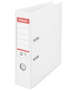 Zakladač pákový Esselte No.1 celoplastový 7,5cm VIVIDA biely