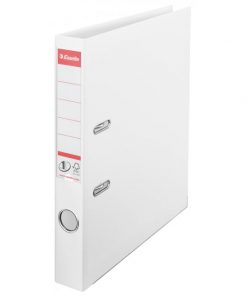 Zakladač pákový Esselte No.1 celoplastový 5cm biela