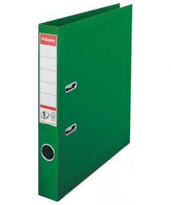 Zakladač pákový Esselte No.1 celoplastový 5cm zelený