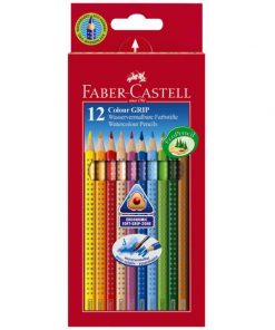 Farbičky akvarelové Faber Castell Color Grip 12ks farebné