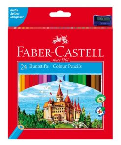 Farbičky Faber Castell drevené, 36 ks