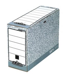Archívny box Fellowes BANKERS BOX 105mm sivý/biely