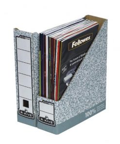 Archív na časopisy Fellowes BANKERS BOX sivý/biely