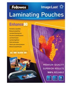Laminovacie fólie Fellowes 216x303 A4 80mic