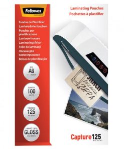 Laminovacie fólie Fellowes 111x154 /A6/ 125mic