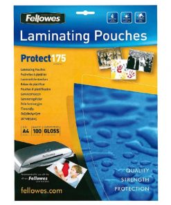 Laminovacie fólie Fellowes 216x303 A4 175mic