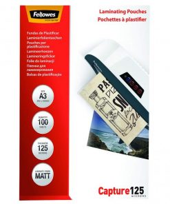 Laminovacie fólie Fellowes 303x426 A3 125mic matné