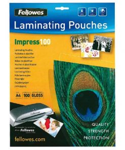 Laminovacie fólie Fellowes 216x303 A4 100mic