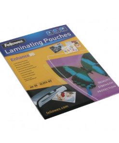 Laminovacie fólie Fellowes 154x216 80mic 25ks