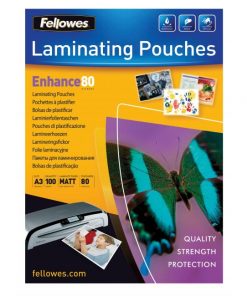 Laminovacie fólie Fellowes 303x426 A3 80mic matné