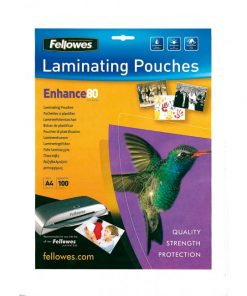 Laminovacie fólie Fellowes 216x303 A4 80mic matné