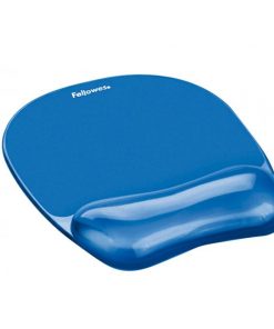 Podložka pod myš a zápästie gélová modrá