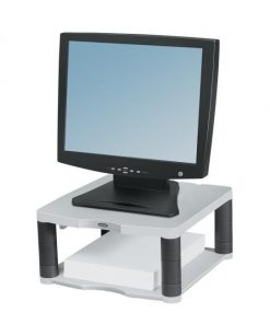 Stojan pod monitor Premium platinový