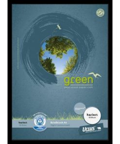 Blok poznámkový Format Werk Ursus Green A4 50 listov štvorčekový