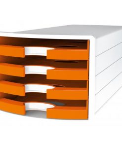 Zásuvkový box IMPULS otvorený oranžový