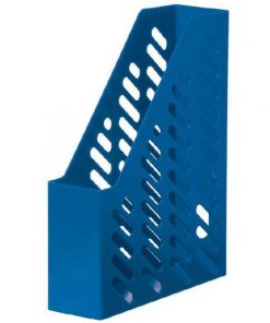 Stojan na časopisy KLASSIK modrý 10 ks