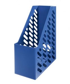 Stojan na časopisy KLASSIK XXL modrý 2ks