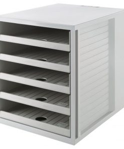 Zásuvkový box Cabinet KARMA eko-sivý