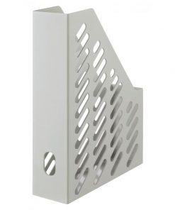 Stojan na časopisy KARMA eko-sivý