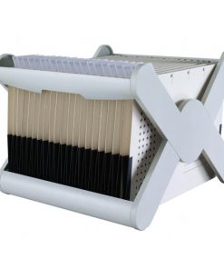 Zásobník na závesné obaly HAN X-CROSS sivý