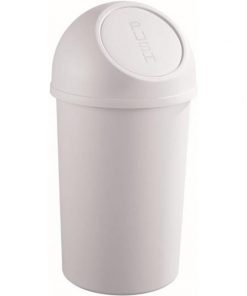 Kôš z polypropylénu Helit 25 ℓ svetlosivý