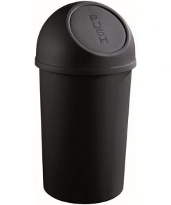 Kôš z polypropylénu Helit 25 ℓ čierny