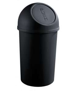 Kôš z polypropylénu Helit 45 ℓ čierny