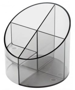 Stojan na perá Economy priehľadný dymový