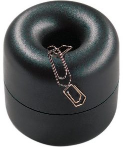 Stojan na kancelárske spony Helit čierny