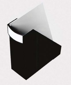 Stojan na časopisy Helit Linear čierny