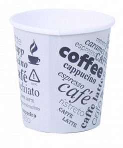 Papierový pohár 120ml ’XS’ Coffee to go s motívom 50ks