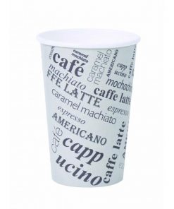 Papierový pohár 300ml Coffee to go s motívom 50ks