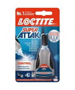 Sekundové lepidlo Loctite Super Bond Control 3 g