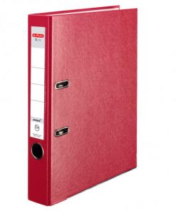 Zakladač pákový Herlitz Q.file 5cm bordový