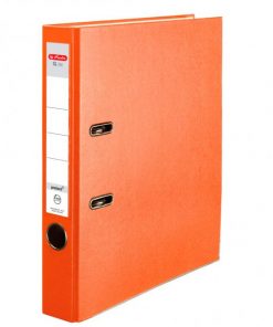 Zakladač pákový Herlitz Q.file 5cm oranžový