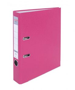 Zakladač pákový Herlitz Q.file 5cm ružový